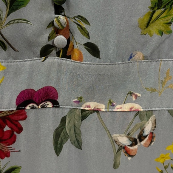 Joie “Tamarice” Blue Floral Midi Dress - Picture 6 of 11